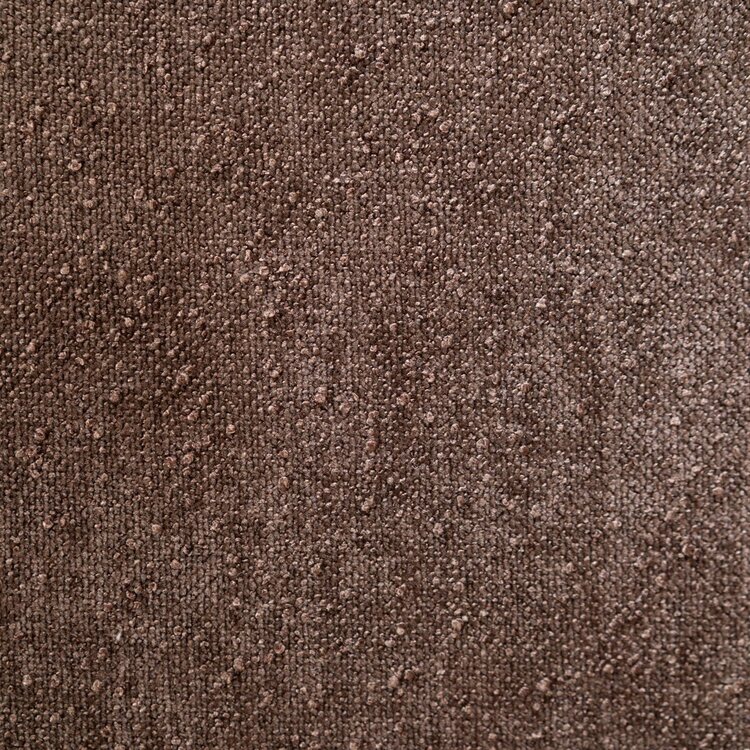 Hoekbank Maine chenille stof bruin links