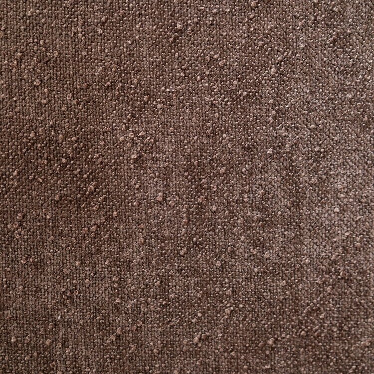 Hoekbank Maine XL chenille stof bruin links