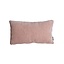 Sierkussen Day chenille roze 25 x 45