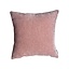 Sierkussen Day chenille roze 45 x 45