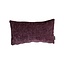 Sierkussen Evi chenille paars 25 x 45