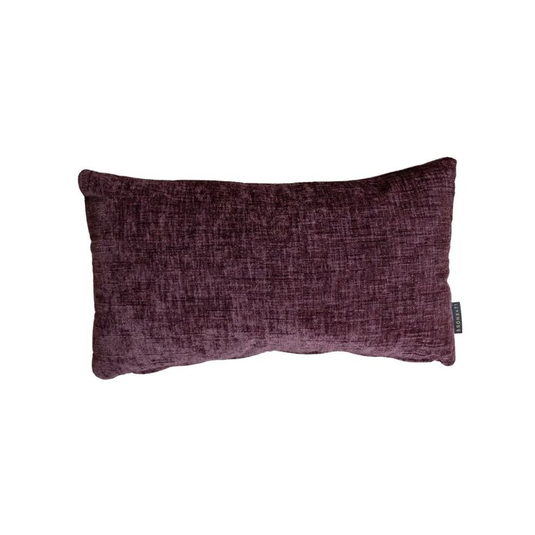 Sierkussen Evi chenille paars 25 x 45