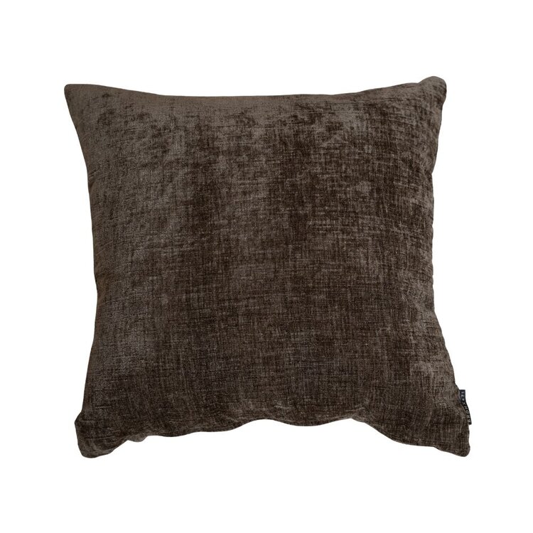 Sierkussen Evi chenille mocha 45 x 45