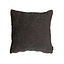 Sierkussen Maya chenille bruin 45 x 45