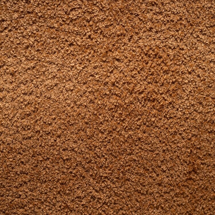 Hoekbank Maine XL bouclé stof terracotta links
