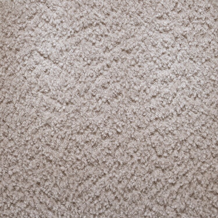 Hoekbank Maine XL bouclé stof off white links