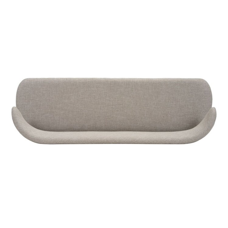 Eetkamerbank Lara linnen taupe 160 cm