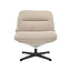 Fauteuil Sara draaibaar velvet beige
