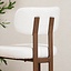 Barkruk Nori linnen off white 70 cm