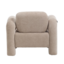 Fauteuil Tess velvet beige