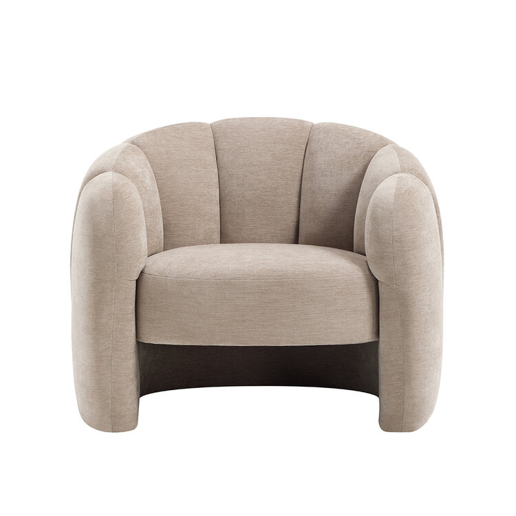 Fauteuil Lois velvet beige