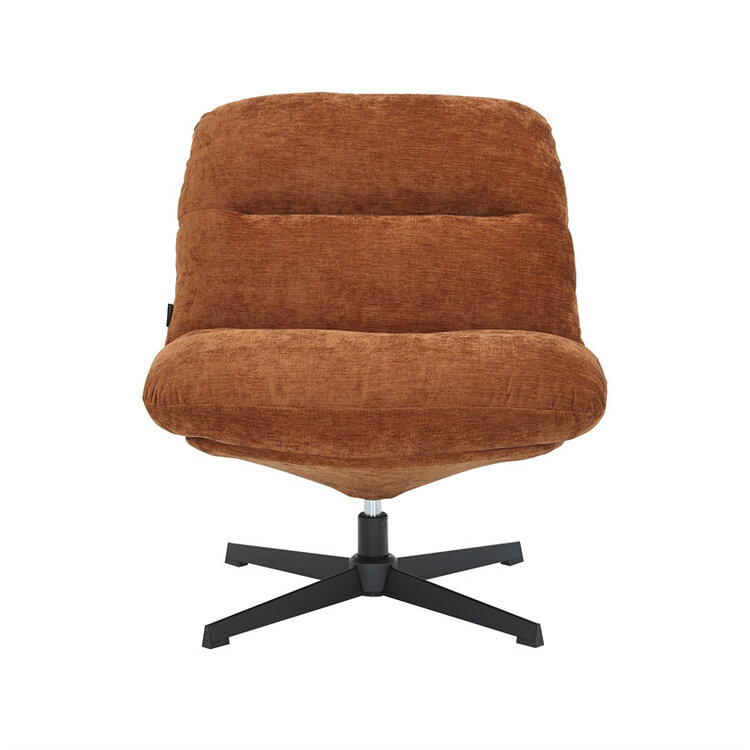 Fauteuil Sara draaibaar velvet oker