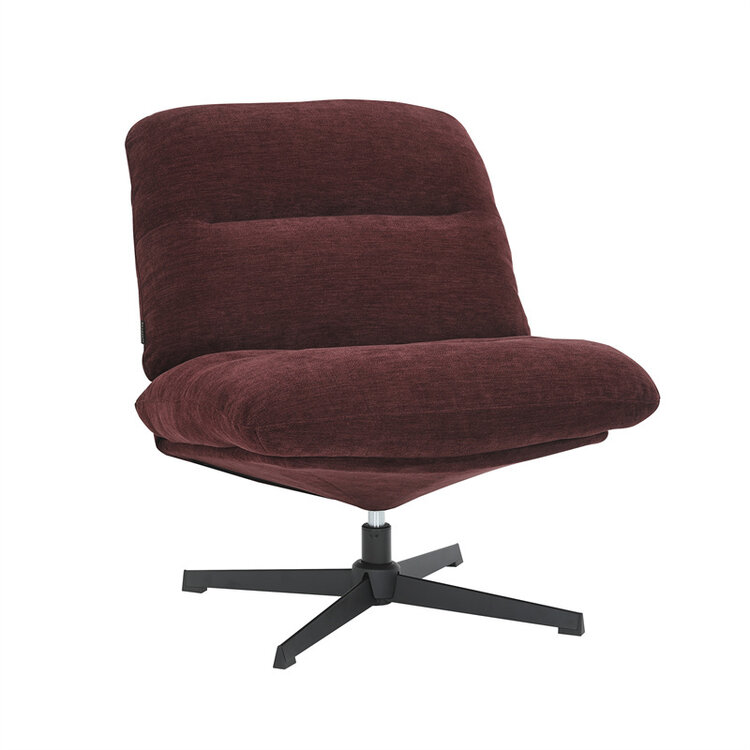 Fauteuil Sara draaibaar velvet paars