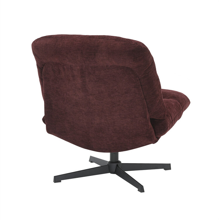 Fauteuil Sara draaibaar velvet paars