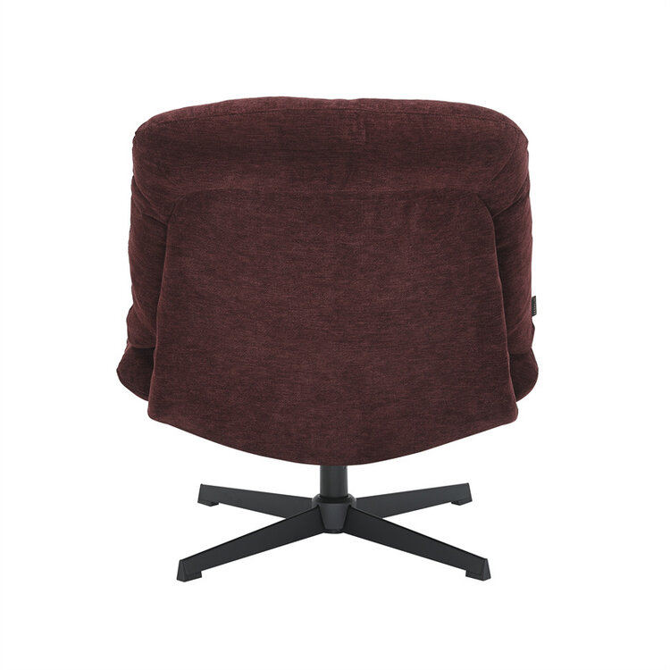 Fauteuil Sara draaibaar velvet paars