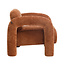Fauteuil Tess velvet oker