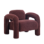 Fauteuil Tess velvet paars