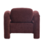 Fauteuil Tess velvet paars