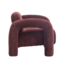 Fauteuil Tess velvet paars