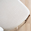 Barkruk Nori linnen off white 70 cm