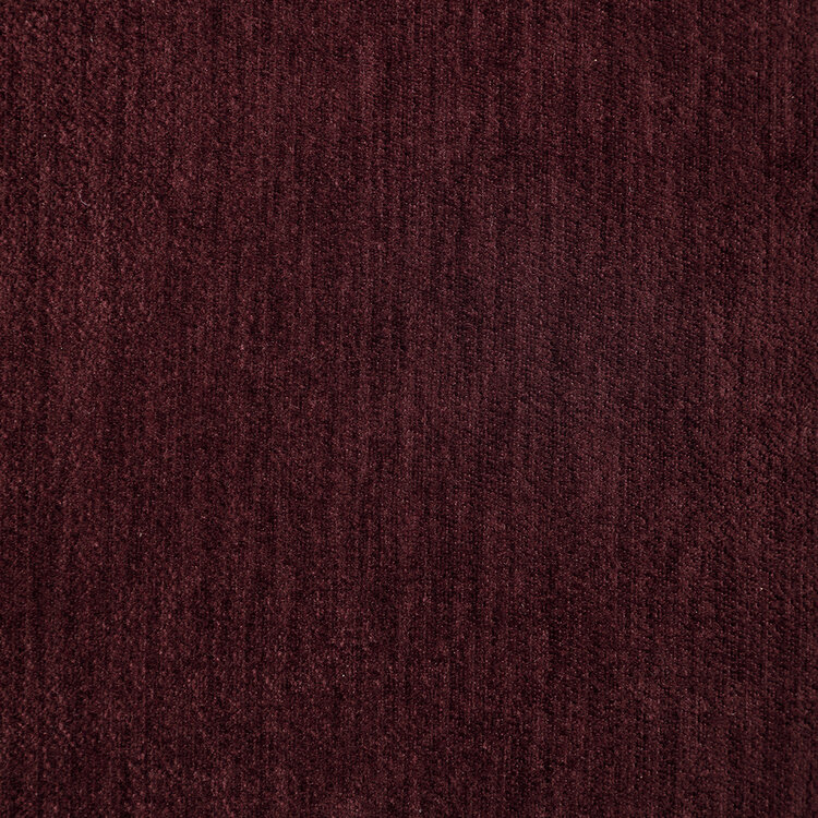 Fauteuil met hocker Emma velvet paars