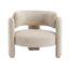Fauteuil Jolie taupe leopard