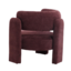 Fauteuil Jolie velvet paars