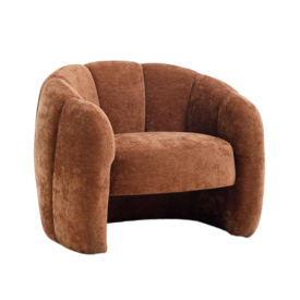 Fauteuil Lois velvet oker