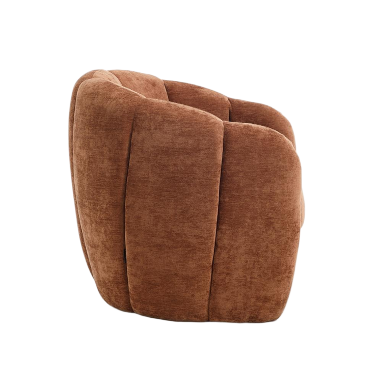 Fauteuil Lois velvet oker