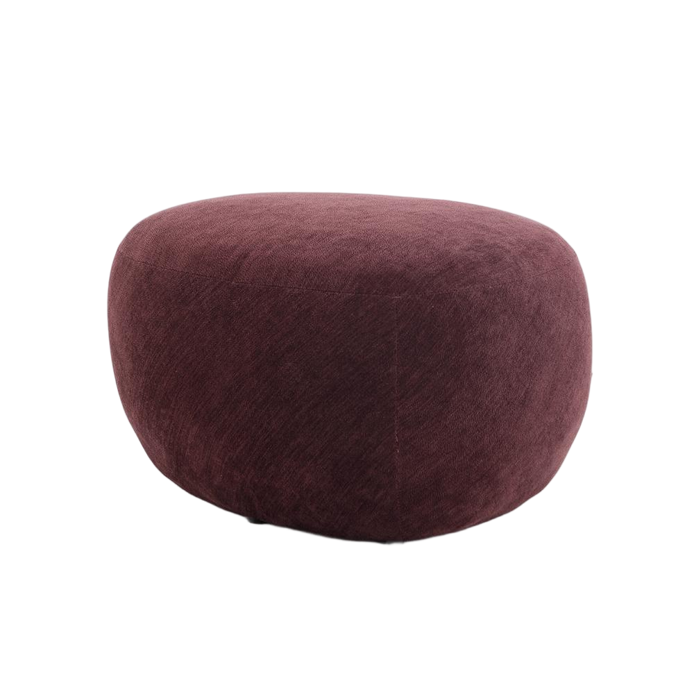 Poef Fenna velvet paars