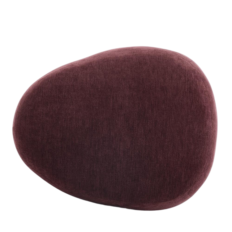 Poef Fenna velvet paars