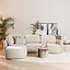 Hoekbank Vienna chenille beige links