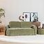 2,5-zitsbank Vienna chenille groen