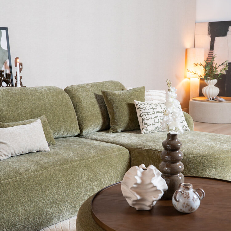 U-bank Vienna 6-zits chenille groen
