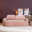 2,5-zitsbank Vienna chenille roze