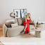 2,5-zitsbank Vienna chenille taupe