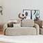 2,5-zitsbank Vienna chenille taupe
