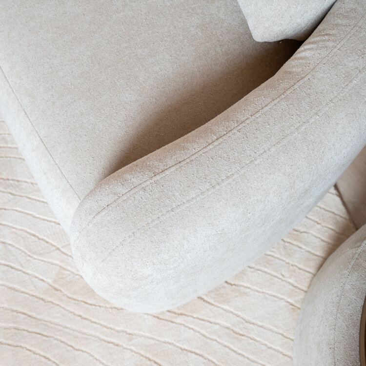 2,5-zitsbank Vienna chenille beige