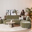 Hoekbank Vienna chenille groen rechts