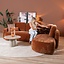 Hoekbank Vienna chenille terracotta rechts