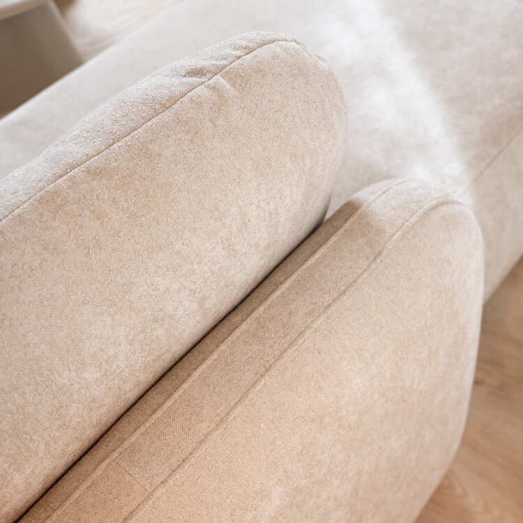 U-bank Vienna 6-zits chenille beige
