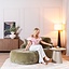 Chaise longue Vienna chenille groen links