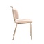 Eetkamerstoel Pam velvet beige
