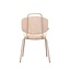 Eetkamerstoel Pam velvet beige