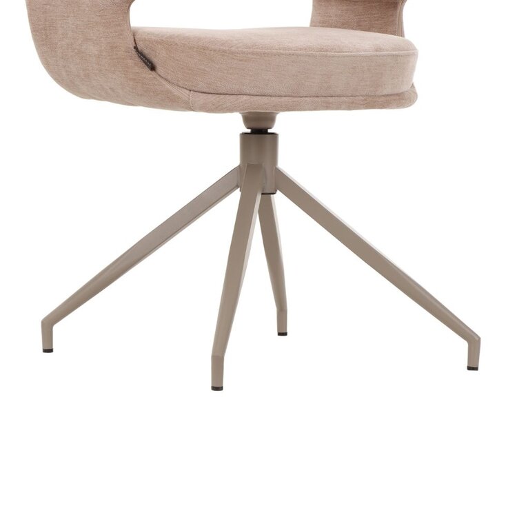 Eetkamerstoel Suzie velvet beige