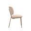 Eetkamerstoel Rosa velvet beige