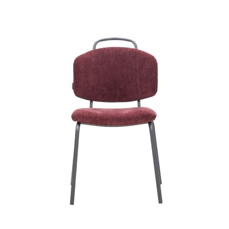 Eetkamerstoel Pam velvet paars