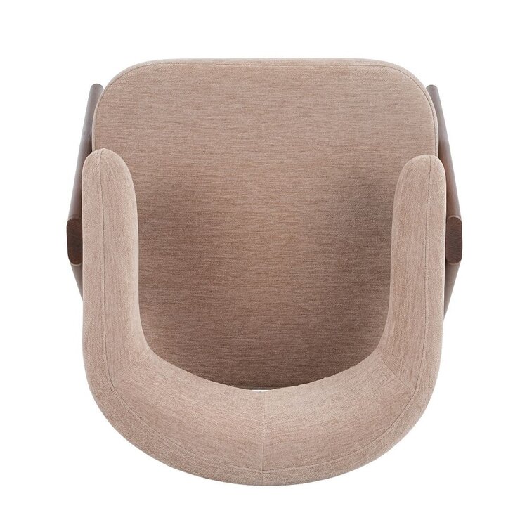 Fauteuil Yasmin velvet beige