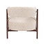Fauteuil Yasmin leopard taupe
