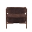 Fauteuil Yasmin velvet bruin